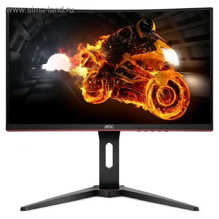 Монитор AOC Gaming C24G1 23.6", VA, 1920x1080, 144Гц, 4мс, HDMI, Dport, чёрный
Монитор AOC Gaming C24G1 23.6", VA, 1920x1080, 144Гц, 4мс, HDMI, Dport, чёрный
