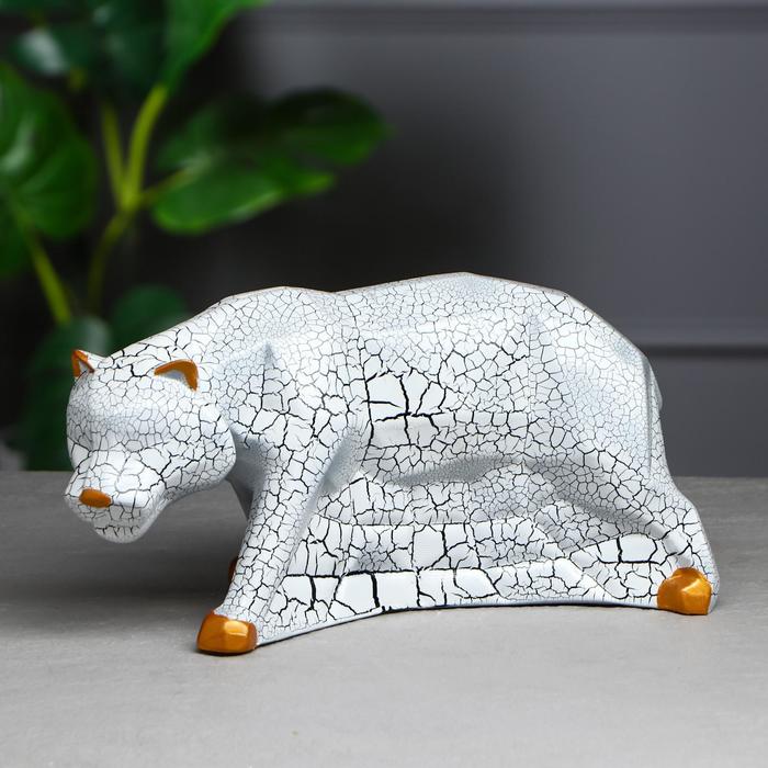 Копилка "Тигр", кракелюр, белый, керамика, 15 см
Копилка "Тигр", кракелюр, белый, керамика, 15 см