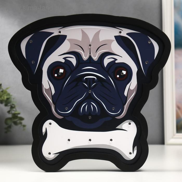 Ночник "Собачка" 15хLED батарейки 2ААА черно-белый 29х3,5х28,5 см
Ночник "Собачка" 15хLED батарейки 2ААА черно-белый 29х3,5х28,5 см