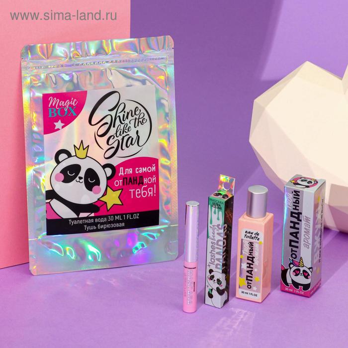 Набор «Shine like the star»: парфюм (30 мл), тушь
Набор «Shine like the star»: парфюм (30 мл), тушь