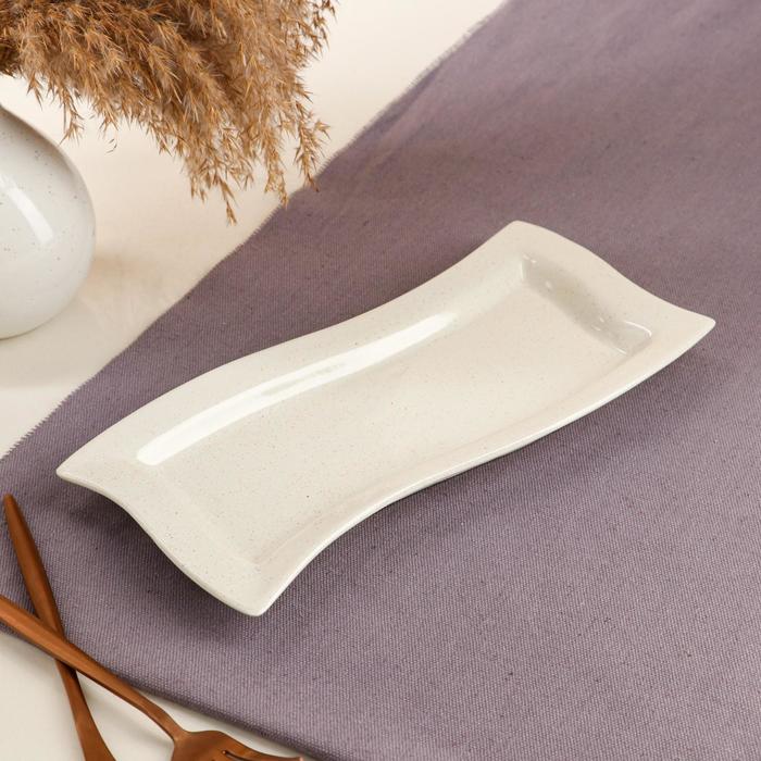 Блюдо для подачи "Волна", капучино, 26 см
Блюдо для подачи "Волна", капучино, 26 см