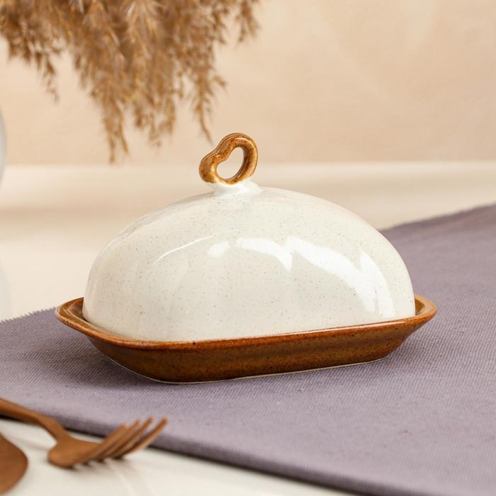 Масленка "Мокко", 15.5 см
Масленка "Мокко", 15.5 см