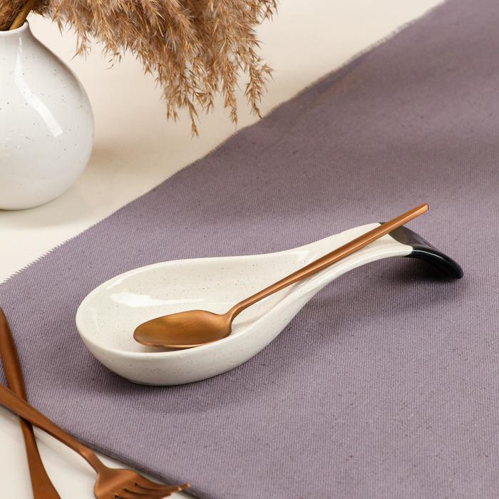 Подставка под ложку "Графит лайт", 24 см 
Подставка под ложку "Графит лайт", 24 см