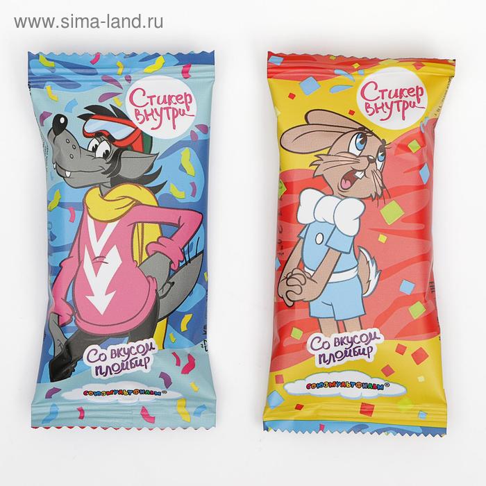 Шоколадный батончик «Союзмультфильм» пломбир в молочной глазури, 18 г
Шоколадный батончик «Союзмультфильм» пломбир в молочной глазури, 18 г