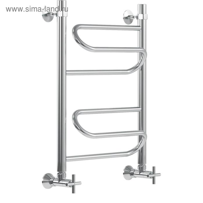 Полотенцесушитель водяной "НИКА" Curve ЛZ, 600 x 600 мм, без полочки, хром
Полотенцесушитель водяной "НИКА" Curve ЛZ, 600 x 600 мм, без полочки, хром