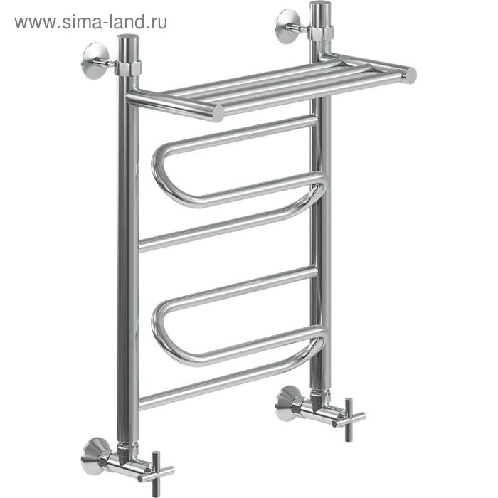 Полотенцесушитель водяной "НИКА" Curve ЛZ ВП, 600 x 600 мм, с полочкой, хром
Полотенцесушитель водяной "НИКА" Curve ЛZ ВП, 600 x 600 мм, с полочкой, хром