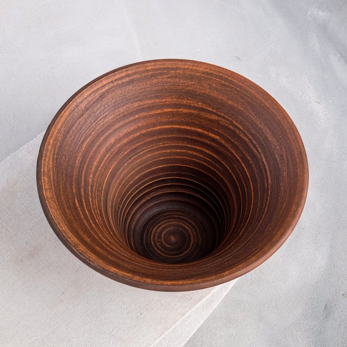 Салатник "Колокол", гончарный, красная глина, 1.2 л
Салатник "Колокол", гончарный, красная глина, 1.2 л