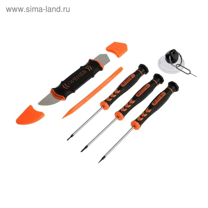 Набор отверток и инструмента для ремонта смартфонов JAKEMY JM-I84, для IPhone, Samsung, 6 шт
Набор отверток и инструмента для ремонта смартфонов JAKEMY JM-I84, для IPhone, Samsung, 6 шт