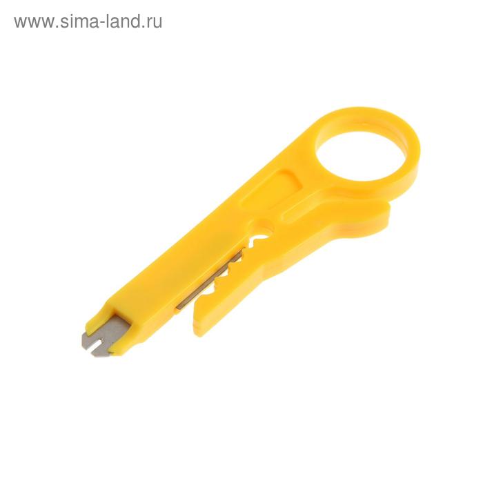 Стриппер для зачистки проводов JAKEMY JM-CT4-01, для CAT-5, CAT-5e и CAT-6
Стриппер для зачистки проводов JAKEMY JM-CT4-01, для CAT-5, CAT-5e и CAT-6