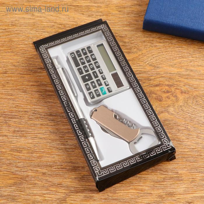 Набор подарочный 3в1 (ручка, калькулятор, открывалка-штопор)
Набор подарочный 3в1 (ручка, калькулятор, открывалка-штопор)