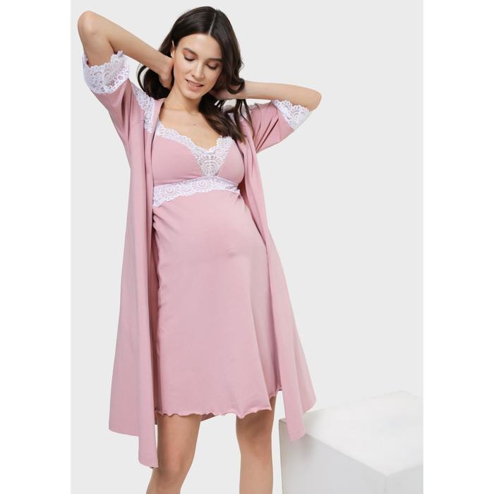 Комплект в роддом для беременных и кормления «Дольче», размер 46
Комплект в роддом для беременных и кормления «Дольче», размер 46