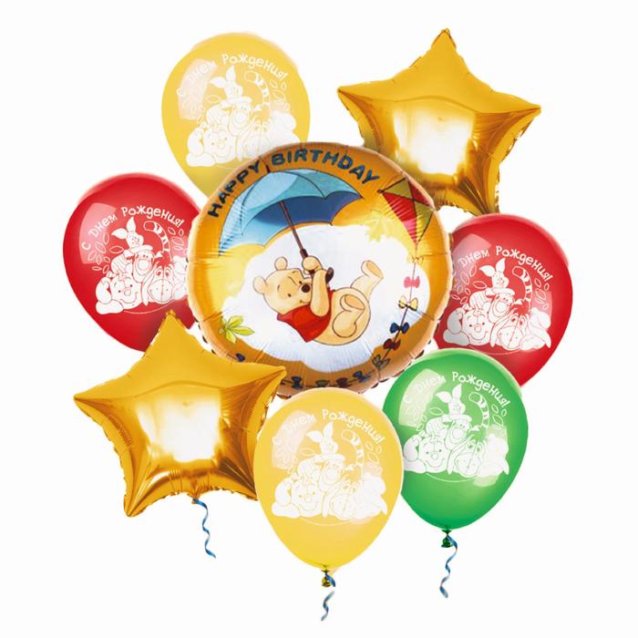 Воздушные шары, набор "Медвежонок Винни", Disney
Воздушные шары, набор "Медвежонок Винни", Disney