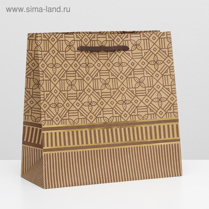 Пакет подарочный крафт "Принт" 24 x 23 x 10 см
Пакет подарочный крафт "Принт" 24 x 23 x 10 см