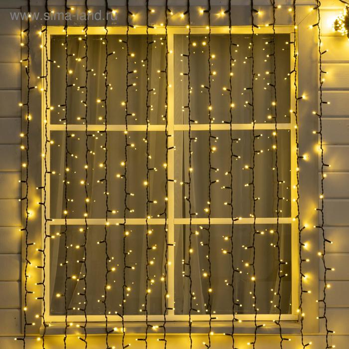 Гирлянда "Занавес" 2 х 6 м , IP65, УМС, тёмная нить каучук, 1440 LED, свечение тёплое белое, 220 В
Гирлянда "Занавес" 2 х 6 м , IP65, УМС, тёмная нить каучук, 1440 LED, свечение тёплое белое, 220 В