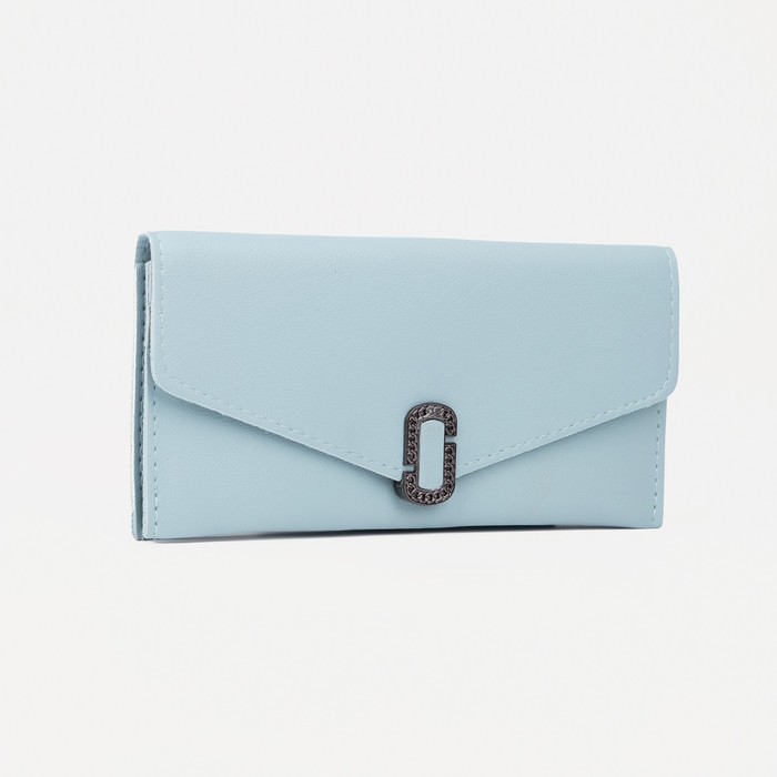 Кошелёк на магните, цвет голубой
Кошелёк на магните, цвет голубой