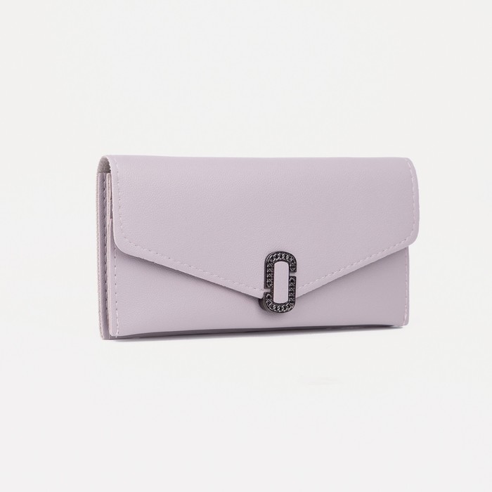 Кошелёк на кнопке, цвет сиреневый
Кошелёк на кнопке, цвет сиреневый