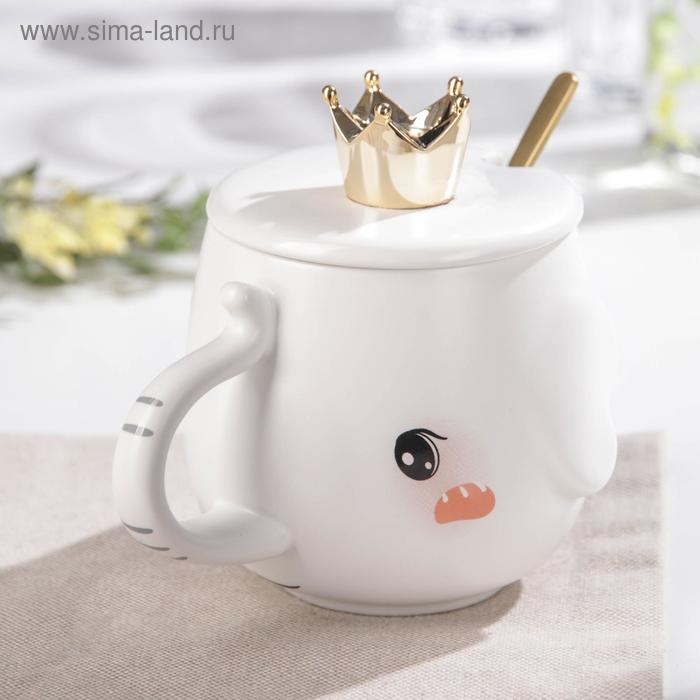 Кружка «Слоник», 350 мл, с керамической крышкой и ложкой 
Кружка «Слоник», 350 мл, с керамической крышкой и ложкой