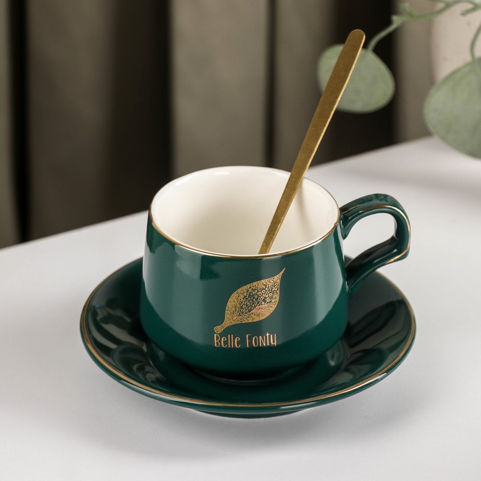 Чайная пара «Настроение», 2 предмета, чашка 220 мл, блюдце d=13 см, цвет зелёный
Чайная пара «Настроение», 2 предмета, чашка 220 мл, блюдце d=13 см, цвет зелёный