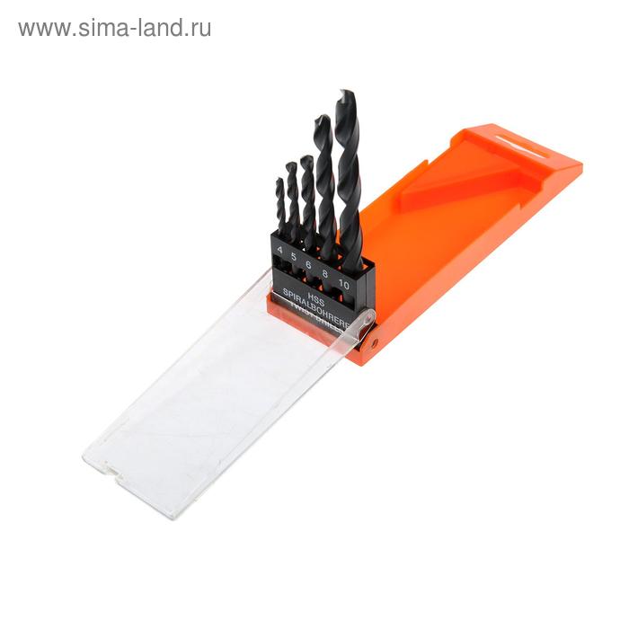 Набор сверл по металлу Sparta 723105, 4/5/6/8/10 мм, HSS, цилиндрический хвостовик, 5 шт
Набор сверл по металлу Sparta 723105, 4/5/6/8/10 мм, HSS, цилиндрический хвостовик, 5 шт