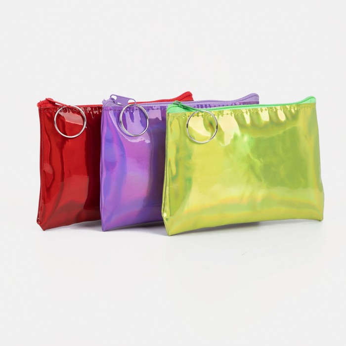 Кошелёк на молнии, цвет МИКС
Кошелёк на молнии, цвет МИКС