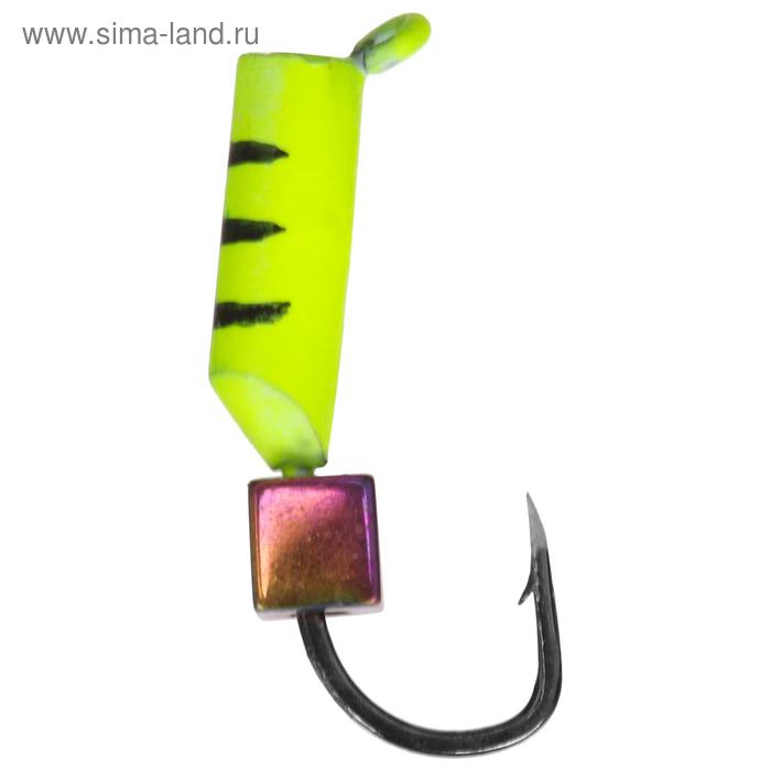 Мормышка «Столбик» жёлтая с кубиком «Хамелеон», 0,4 г, d=2 мм
Мормышка «Столбик» жёлтая с кубиком «Хамелеон», 0,4 г, d=2 мм