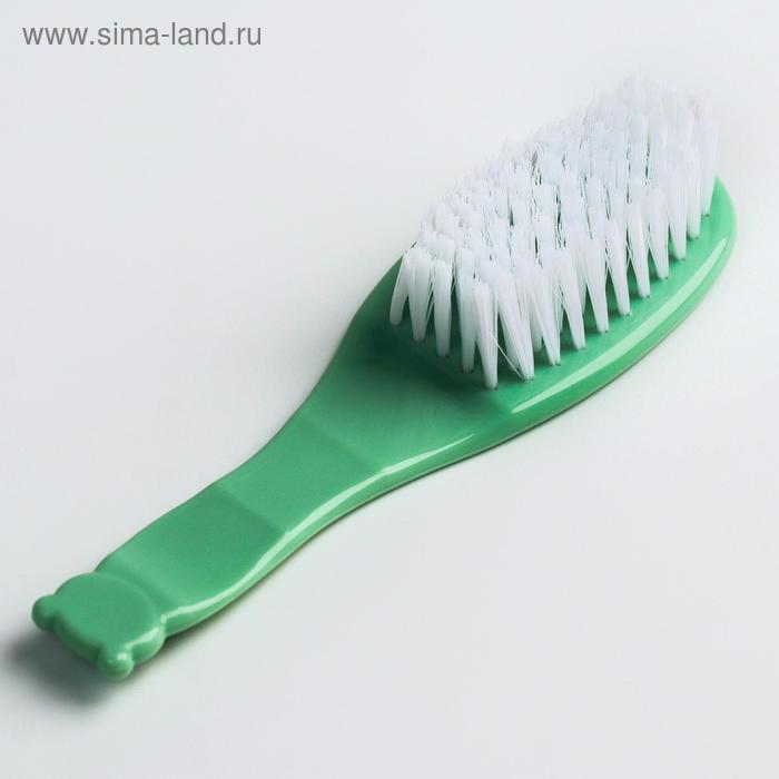 Щетка детская, для ухода за волосами, цвет зеленый
Щетка детская, для ухода за волосами, цвет зеленый