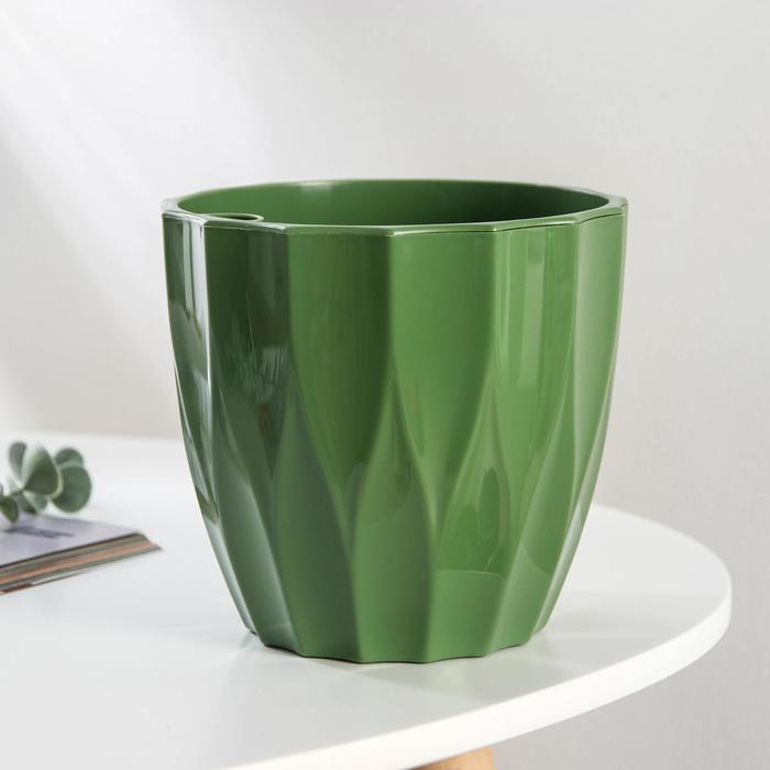 Кашпо со вставкой «Флюте», 1,9 л, цвет малахит, вставка МИКС
Кашпо со вставкой «Флюте», 1,9 л, цвет малахит, вставка МИКС