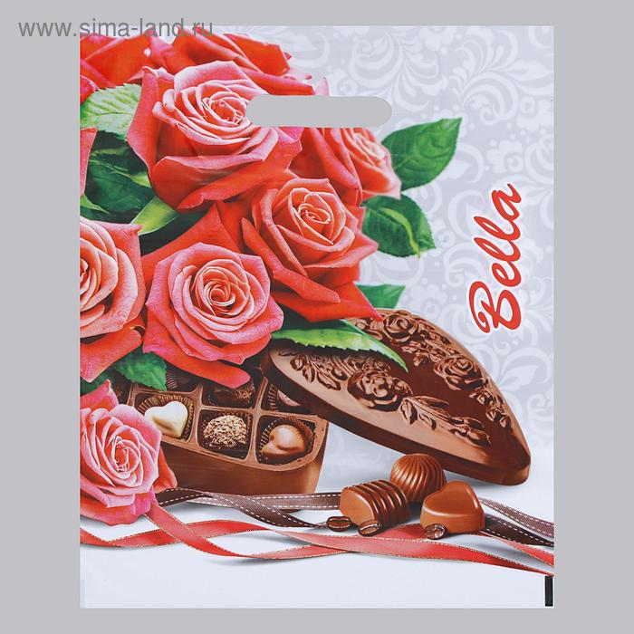 Пакет "Белла", полиэтиленовый с вырубной ручкой, 30х38 см, 35 мкм
Пакет "Белла", полиэтиленовый с вырубной ручкой, 30х38 см, 35 мкм