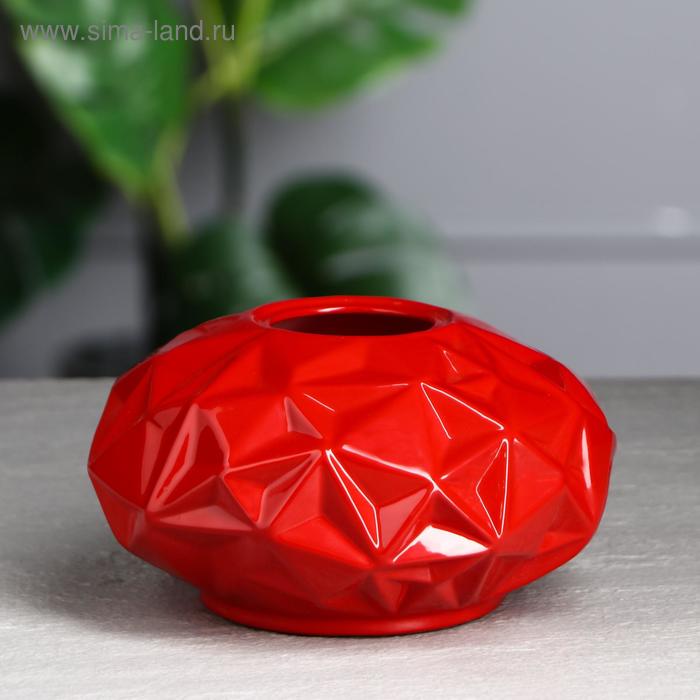 Ваза керамическая "Латина", настольная, красная, 10 см
Ваза керамическая "Латина", настольная, красная, 10 см