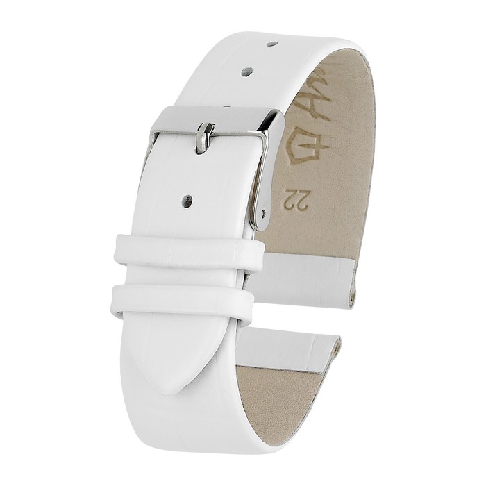 Ремешок для часов, мужской, 22 мм, запряжник 75 мм, горт 115 мм, натуральная кожа, белый
Ремешок для часов, мужской, 22 мм, запряжник 75 мм, горт 115 мм, натуральная кожа, белый