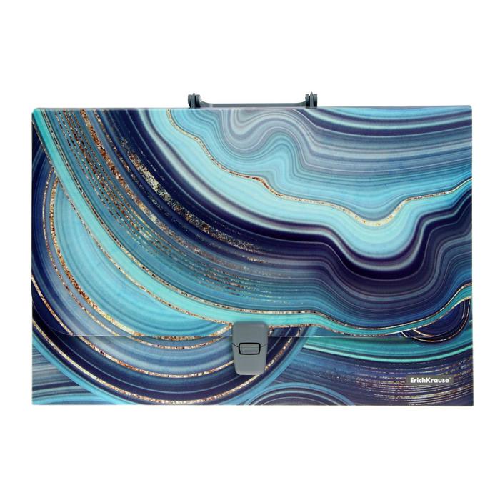 Папка-портфель А4+, 1 отделение, 800 мкм, ErichKrause Marble Kyanite, до 350 листов, с рисунком
Папка-портфель А4+, 1 отделение, 800 мкм, ErichKrause Marble Kyanite, до 350 листов, с рисунком