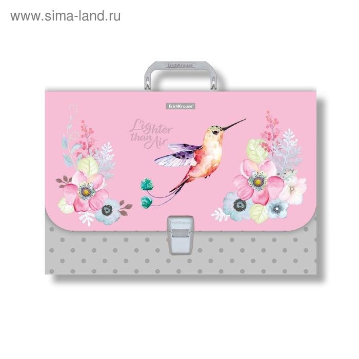 Папка-портфель 1 отделение ErichKrause "Colibri", A4+, 372 х 252 х 42 мм, 800 мкм, с рисунком
Папка-портфель 1 отделение ErichKrause "Colibri", A4+, 372 х 252 х 42 мм, 800 мкм, с рисунком