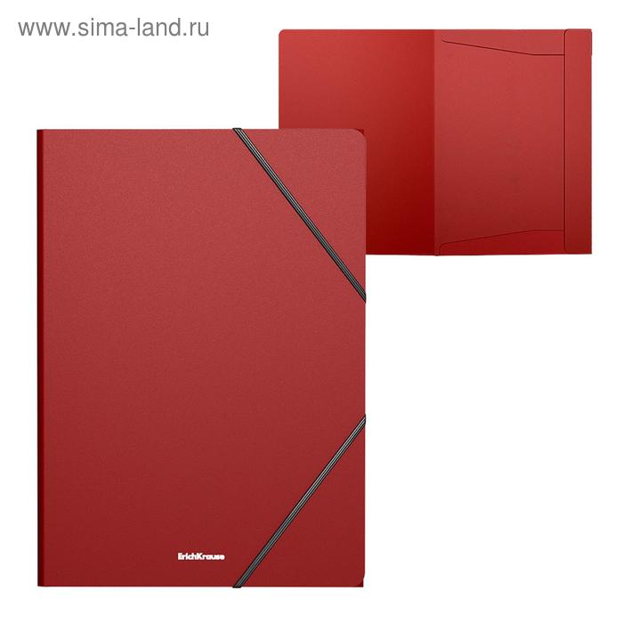 Папка на резинке A4, 400 мкм, ErichKrause Matt Classic, корешок 5 мм, до 300 листов, тиснение "песок", красная
Папка на резинке A4, 400 мкм, ErichKrause Matt Classic, корешок 5 мм, до 300 листов, тиснение "песок", красная
