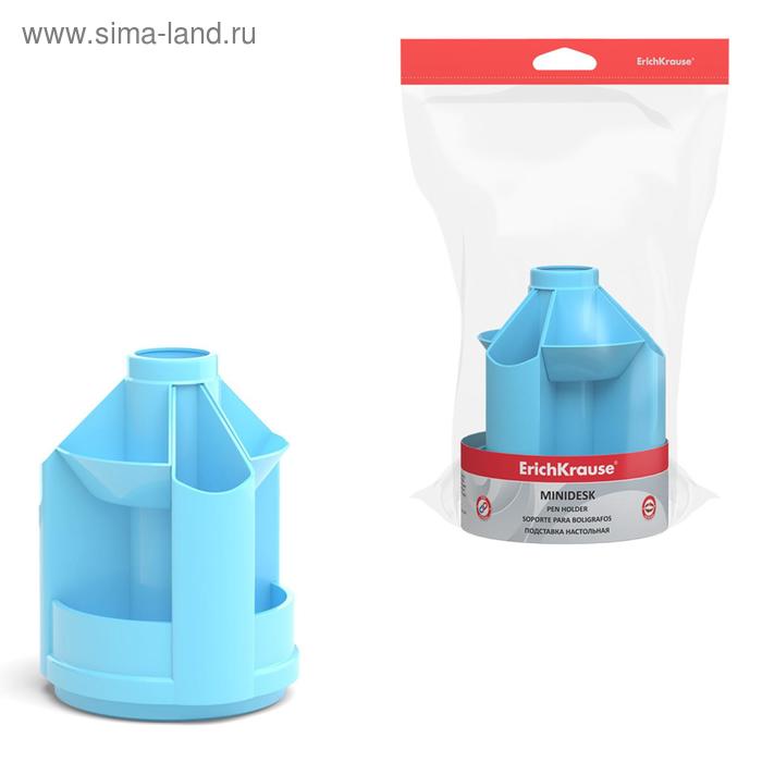 Подставка настольная ErichKrause "Mini Desk Pastel", пластиковая вращающаяся, голубая
Подставка настольная ErichKrause "Mini Desk Pastel", пластиковая вращающаяся, голубая