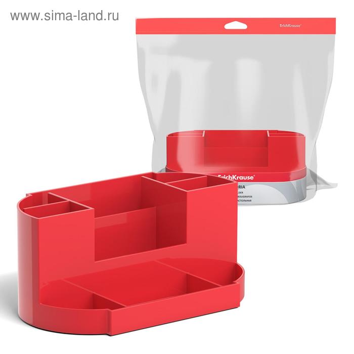 Подставка-органайзер ErichKrause Victoria, без наполнения, красная
Подставка-органайзер ErichKrause Victoria, без наполнения, красная