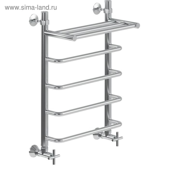 Полотенцесушитель водяной "НИКА" Quadro Л90 ВП, 600 x 500 мм, с полочкой, хром
Полотенцесушитель водяной "НИКА" Quadro Л90 ВП, 600 x 500 мм, с полочкой, хром