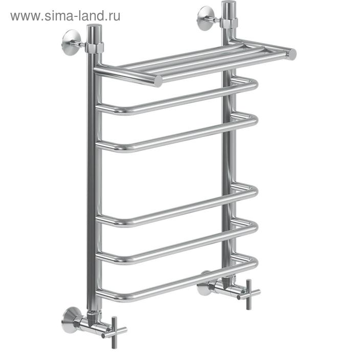 Полотенцесушитель водяной "НИКА" Quadro Л90 (г) ВП, 600 x 600 мм, с полочкой, хром
Полотенцесушитель водяной "НИКА" Quadro Л90 (г) ВП, 600 x 600 мм, с полочкой, хром