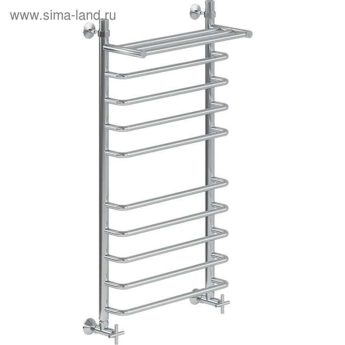 Полотенцесушитель водяной "НИКА" Quadro Л90 (г) ВП, 1000 x 500 мм, с полочкой, хром
Полотенцесушитель водяной "НИКА" Quadro Л90 (г) ВП, 1000 x 500 мм, с полочкой, хром