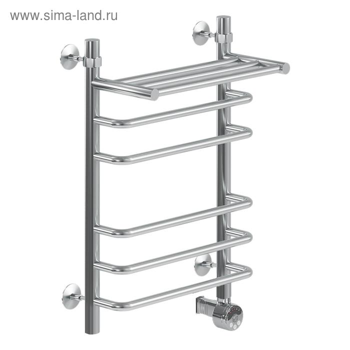 Полотенцесушитель электрический "НИКА" Quadro Л90 (г) ВП, 600 x 400 мм, с полочкой, хром
Полотенцесушитель электрический "НИКА" Quadro Л90 (г) ВП, 600 x 400 мм, с полочкой, хром