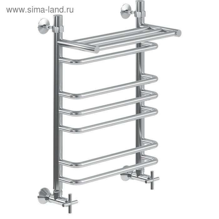 Полотенцесушитель водяной "НИКА" Quadro Л90 (г2) ВП, 600 x 400 мм, с полочкой, хром
Полотенцесушитель водяной "НИКА" Quadro Л90 (г2) ВП, 600 x 400 мм, с полочкой, хром