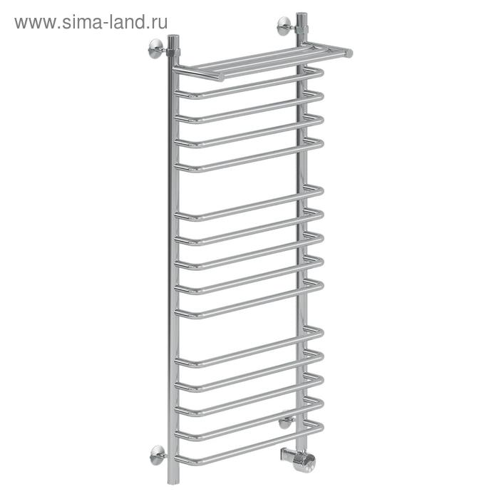 Полотенцесушитель электрический "НИКА" Quadro Л90 (г2) ВП, 1200 x 500 мм, с полочкой, хром
Полотенцесушитель электрический "НИКА" Quadro Л90 (г2) ВП, 1200 x 500 мм, с полочкой, хром