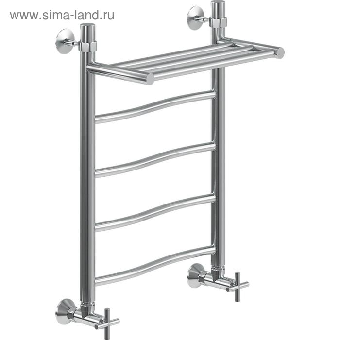 Полотенцесушитель водяной "НИКА" Wave ЛВ ВП, 600 x 600 мм, с полочкой, хром
Полотенцесушитель водяной "НИКА" Wave ЛВ ВП, 600 x 600 мм, с полочкой, хром