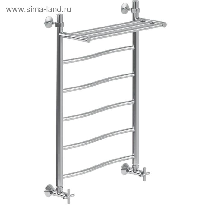 Полотенцесушитель водяной "НИКА" Wave ЛВ ВП, 800 x 500 мм, с полочкой, хром
Полотенцесушитель водяной "НИКА" Wave ЛВ ВП, 800 x 500 мм, с полочкой, хром