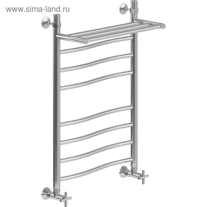 Полотенцесушитель водяной "НИКА" Wave ЛВ (г) ВП, 800 x 500 мм, с полочкой, хром
Полотенцесушитель водяной "НИКА" Wave ЛВ (г) ВП, 800 x 500 мм, с полочкой, хром