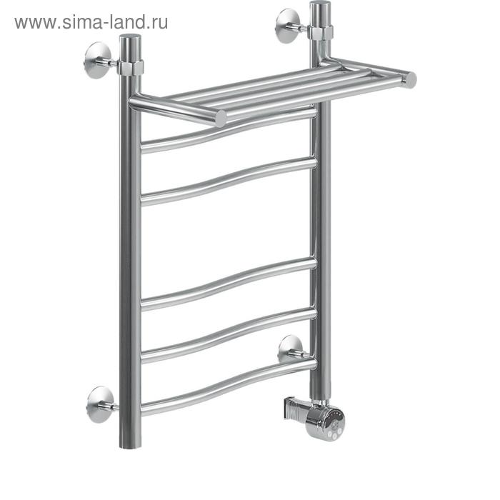 Полотенцесушитель электрический "НИКА" Wave ЛВ (г) ВП, 600 x 600 мм, с полочкой, хром
Полотенцесушитель электрический "НИКА" Wave ЛВ (г) ВП, 600 x 600 мм, с полочкой, хром