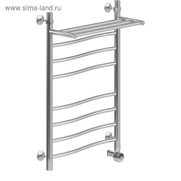 Полотенцесушитель электрический "НИКА" Wave ЛВ (г) ВП, 800 x 500 мм, с полочкой, хром
Полотенцесушитель электрический "НИКА" Wave ЛВ (г) ВП, 800 x 500 мм, с полочкой, хром
