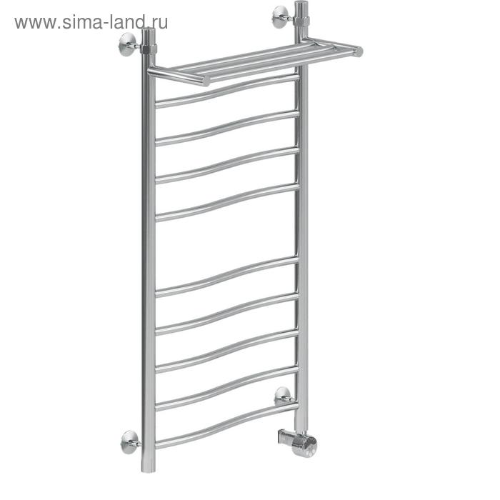 Полотенцесушитель электрический "НИКА" Wave ЛВ (г) ВП, 1000 x 400 мм, с полочкой, хром
Полотенцесушитель электрический "НИКА" Wave ЛВ (г) ВП, 1000 x 400 мм, с полочкой, хром