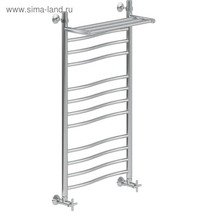 Полотенцесушитель водяной "НИКА" Wave ЛВ (г2) ВП, 800 x 400 мм, с полочкой, хром
Полотенцесушитель водяной "НИКА" Wave ЛВ (г2) ВП, 800 x 400 мм, с полочкой, хром
