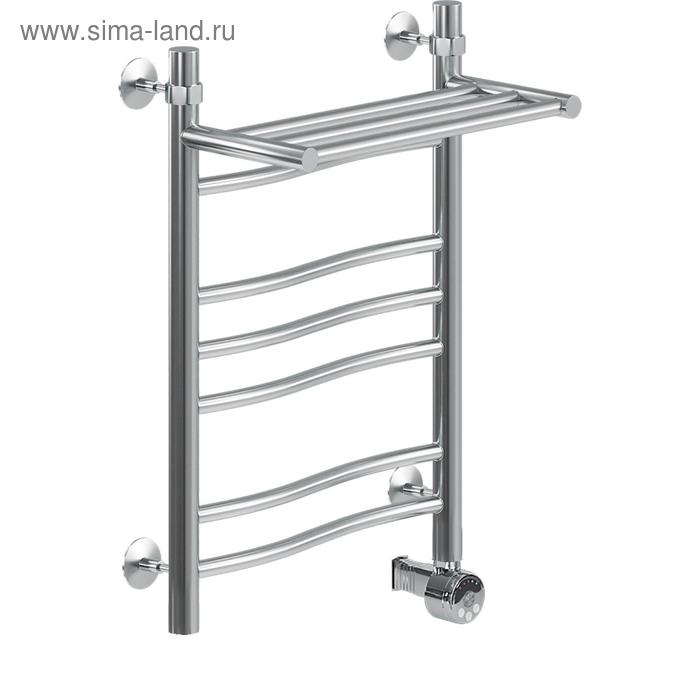 Полотенцесушитель электрический "НИКА" Wave ЛВ (г2) ВП, 600 x 600 мм, с полочкой, хром
Полотенцесушитель электрический "НИКА" Wave ЛВ (г2) ВП, 600 x 600 мм, с полочкой, хром