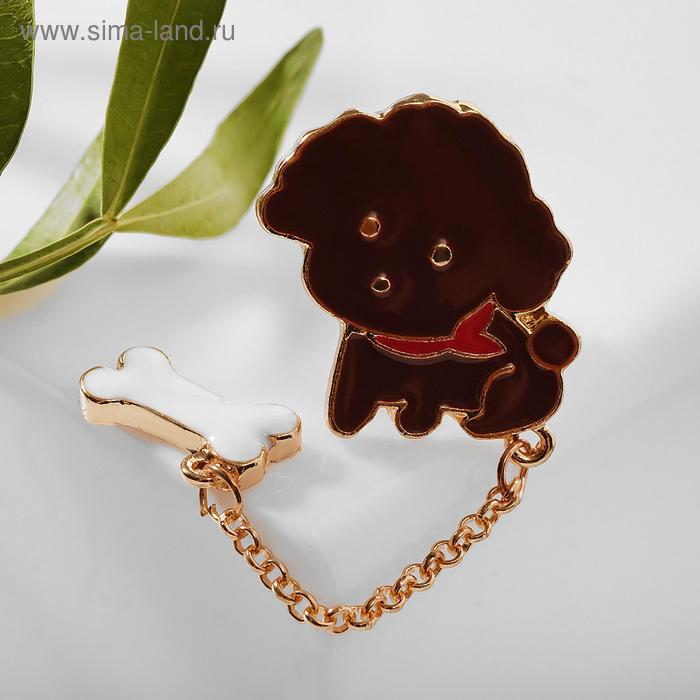 Значок "Собачка" пудель с косточной, цветной в золоте
Значок "Собачка" пудель с косточной, цветной в золоте